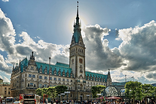 Das Hamburger Rathaus