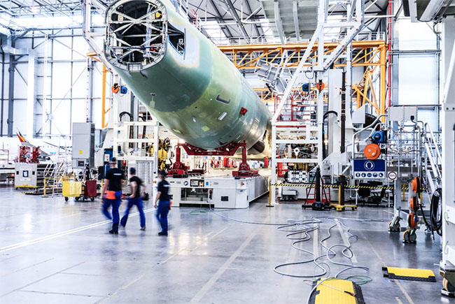 Airbus-Werk Finkenwerder