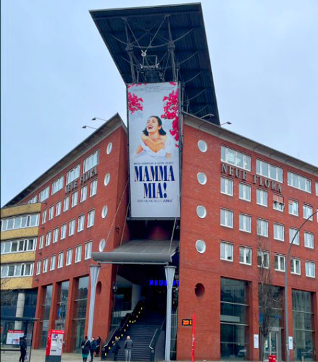 Backstage bei»Mamma Mia«
