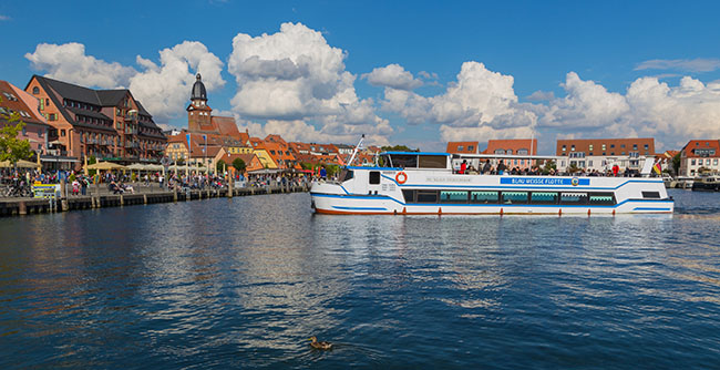 Plau am See mit Schifffahrt