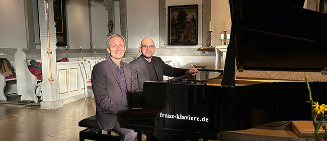 Klavierkonzert zu vier Händen