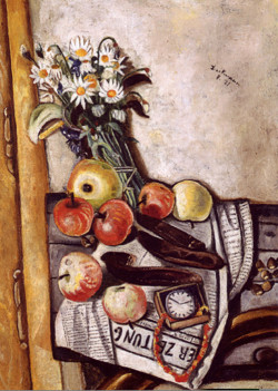 Max Beckmann (1884-1950), Stillleben mit Margeriten, 1921 Norddeutsche Privatsammlung,© VG Bild-Kunst, 2013